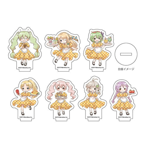 『ルーンファクトリー4スペシャル』アクリルぷちスタンド 10/レトロ喫茶ver. BOX (全7種)(レトロアートイラスト)